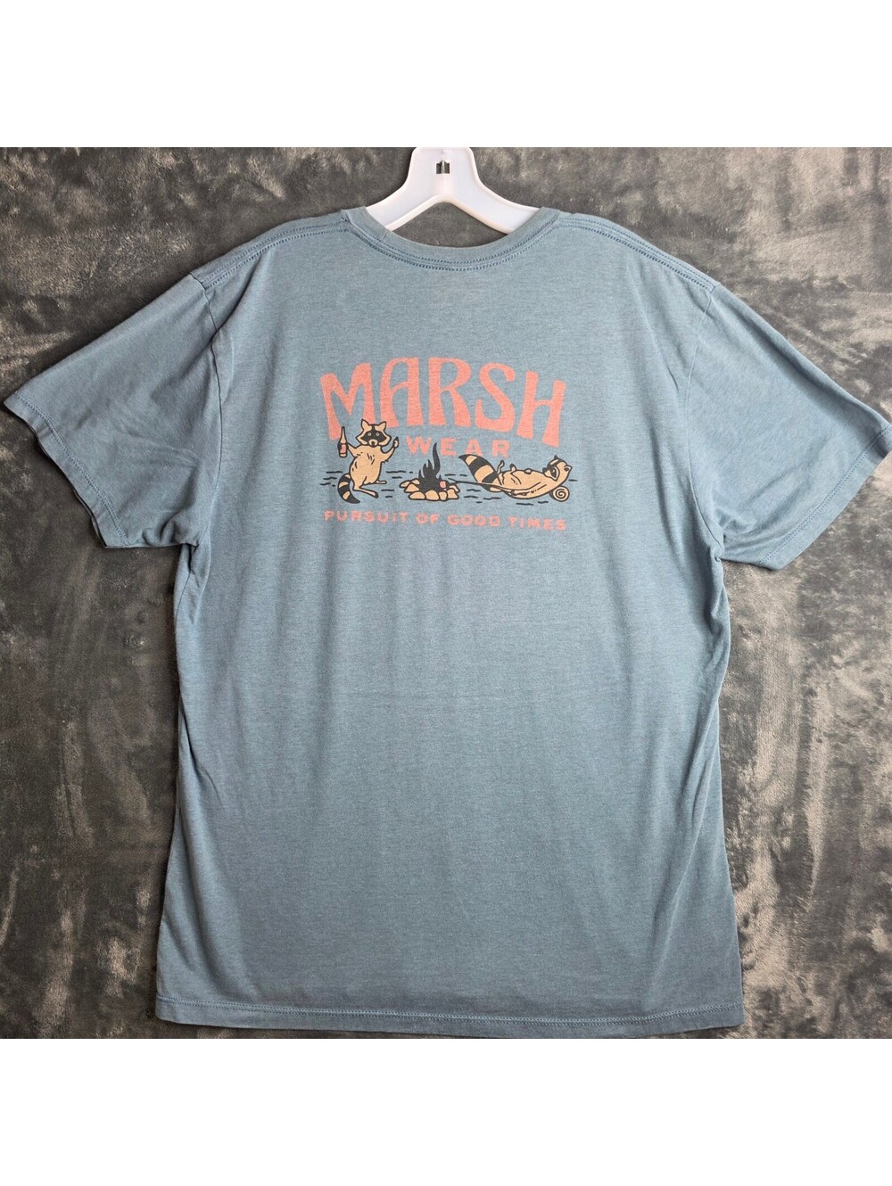Marsh Wear Pursuit of Good Times Mens Graphic T-Shirt Sz Large